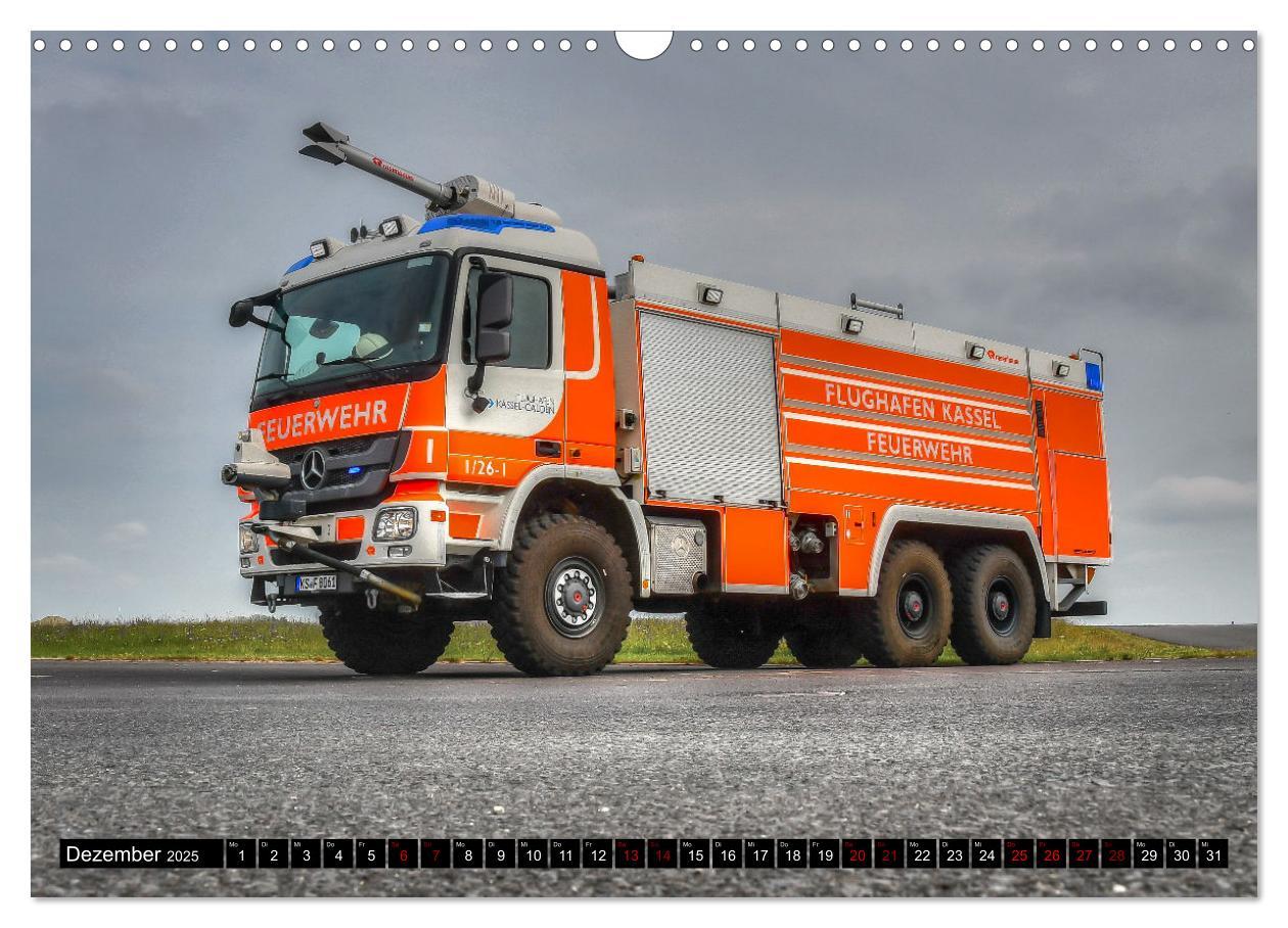 Bild: 9783435037070 | Feuerwehrfahrzeuge (Wandkalender 2025 DIN A3 quer), CALVENDO...