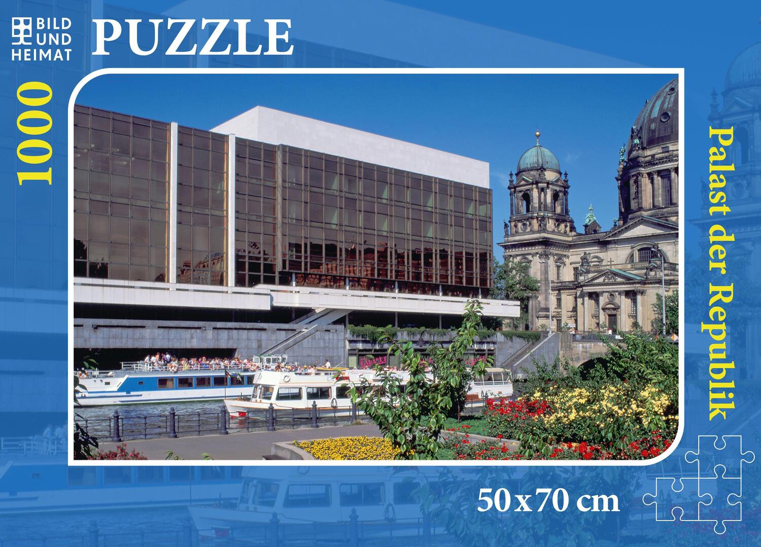 Cover: 4260724180013 | Das Bild und Heimat-XL-Fotopuzzle Palast der Republik | Spiel | Puzzle