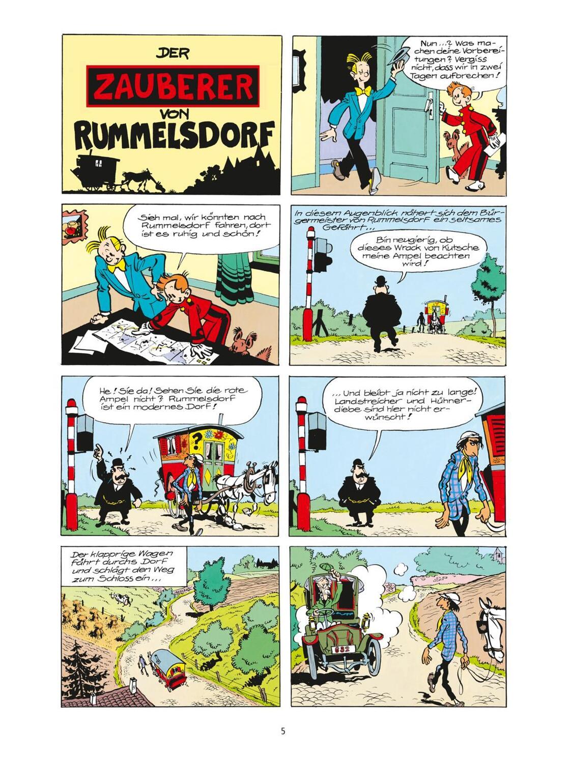 Bild: 9783551772015 | Spirou und Fantasio 01. Der Zauberer von Rummelsdorf | Andre Franquin