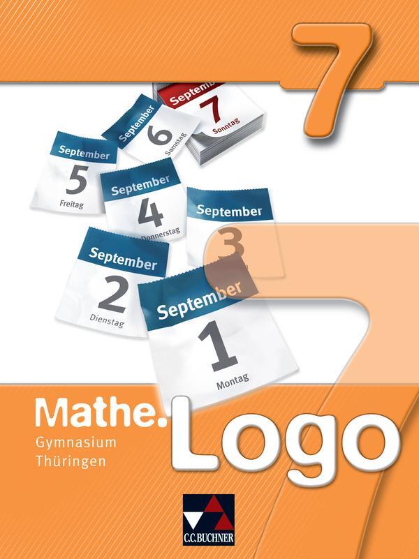 Cover: 9783766184078 | Mathe.Logo 7 Gymnasium Thüringen | Mathematik für die Sekundarstufe I