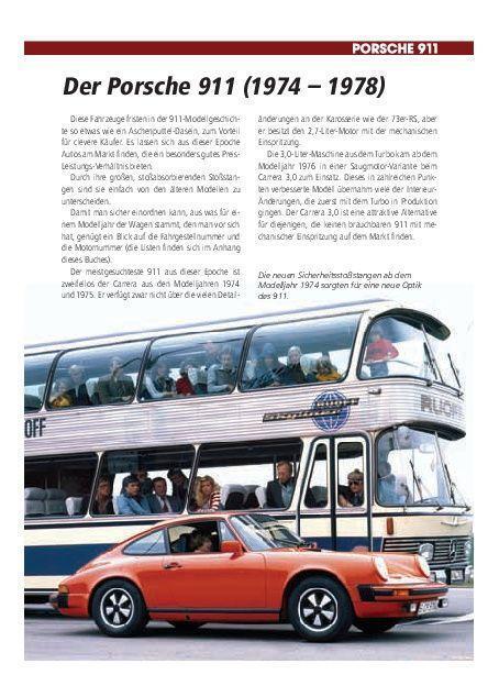 Bild: 9783868522983 | Praxisratgeber Klassikerkauf Porsche 911 | Alle Modelle bis 1989