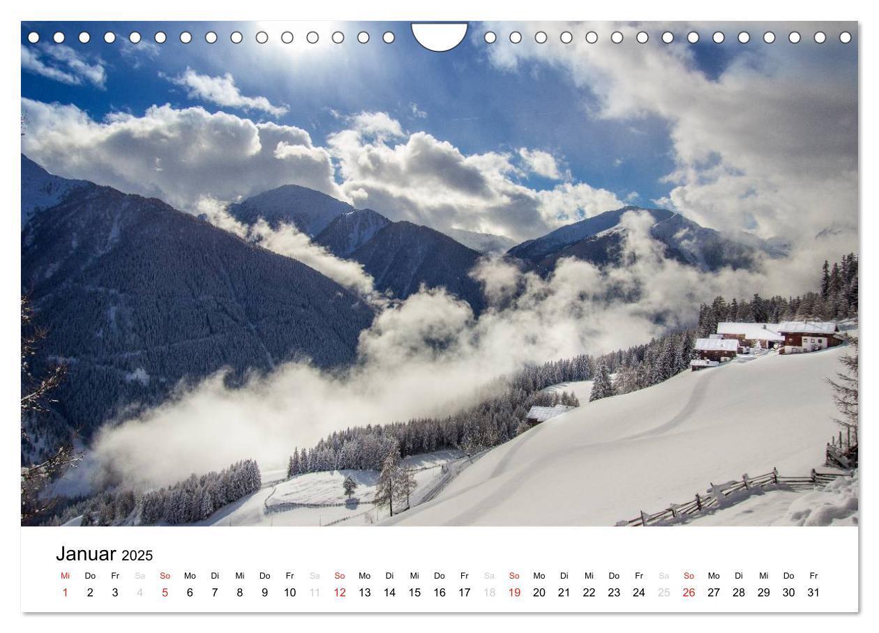 Bild: 9783435617807 | Bergbauernhöfe im Ultental (Wandkalender 2025 DIN A4 quer),...