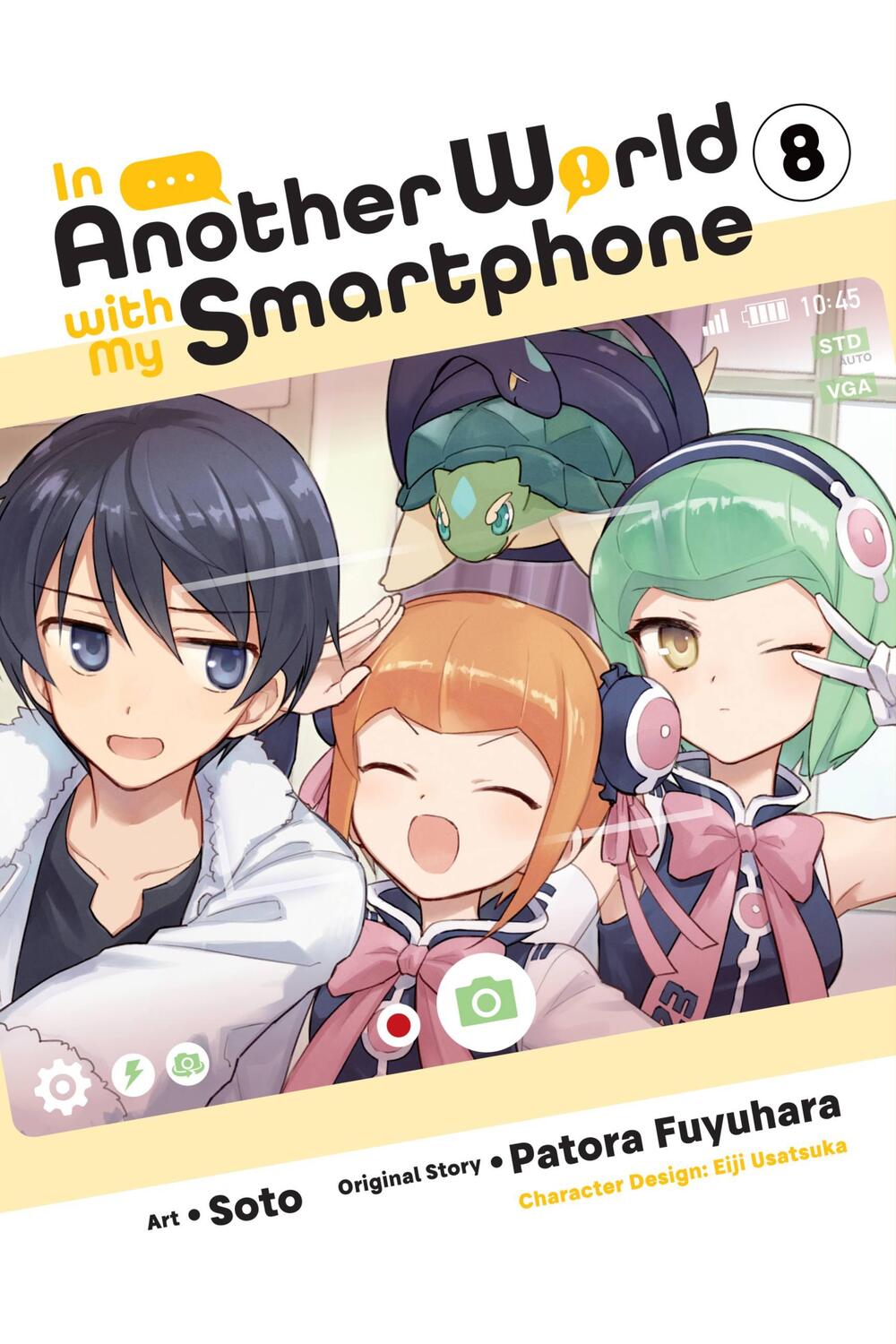 Cover: 9781975321178 | In Another World with My Smartphone, Vol. 8 (manga) | Patora Fuyuhara