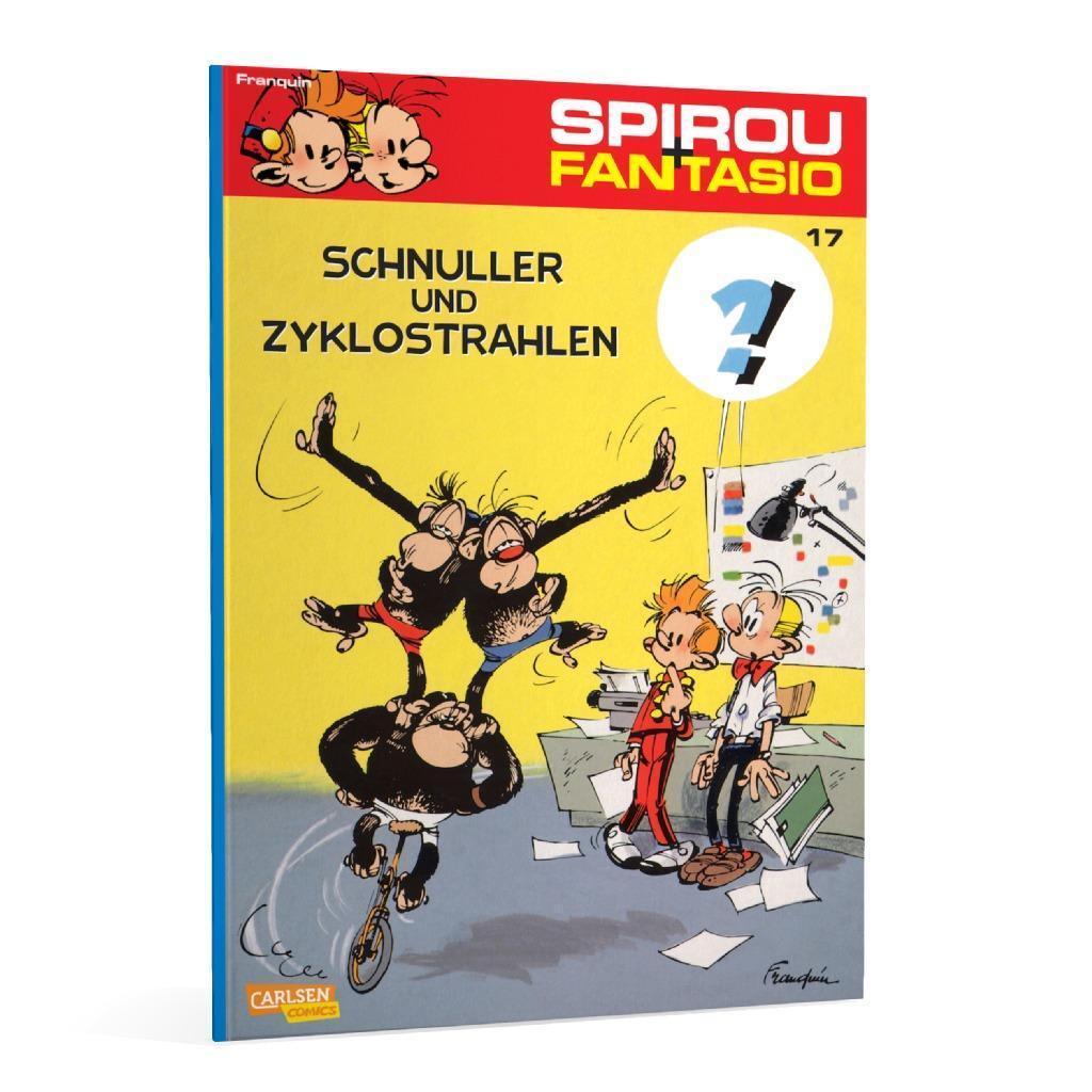 Bild: 9783551772176 | Spirou &amp; Fantasio 17: Schnuller &amp; Zyklostrahlen | (Neuedition) | Buch