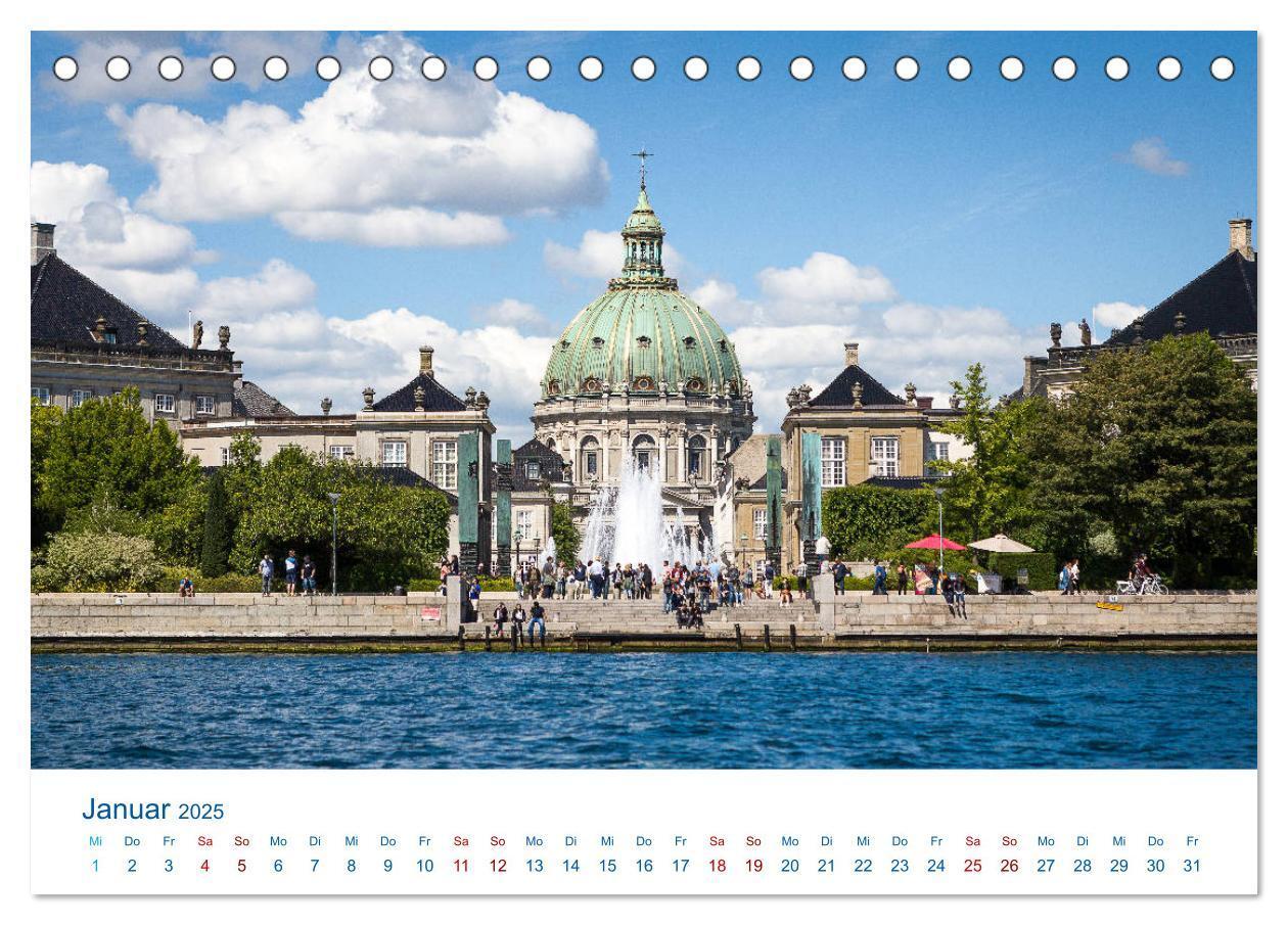 Bild: 9783435450022 | Schönes Kopenhagen (Tischkalender 2025 DIN A5 quer), CALVENDO...