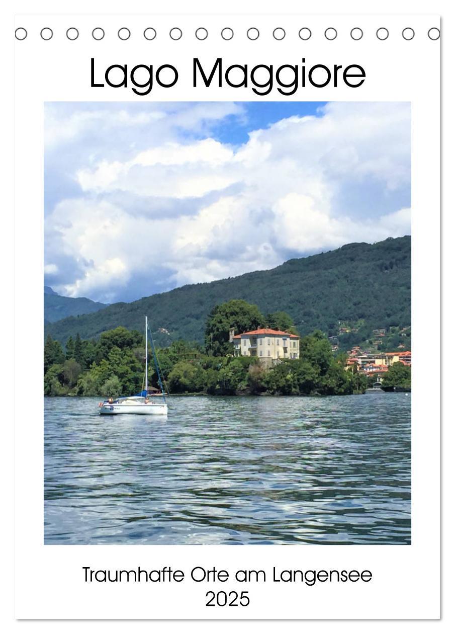 Cover: 9783435951604 | Traumhafter Lago Maggiore (Tischkalender 2025 DIN A5 hoch),...