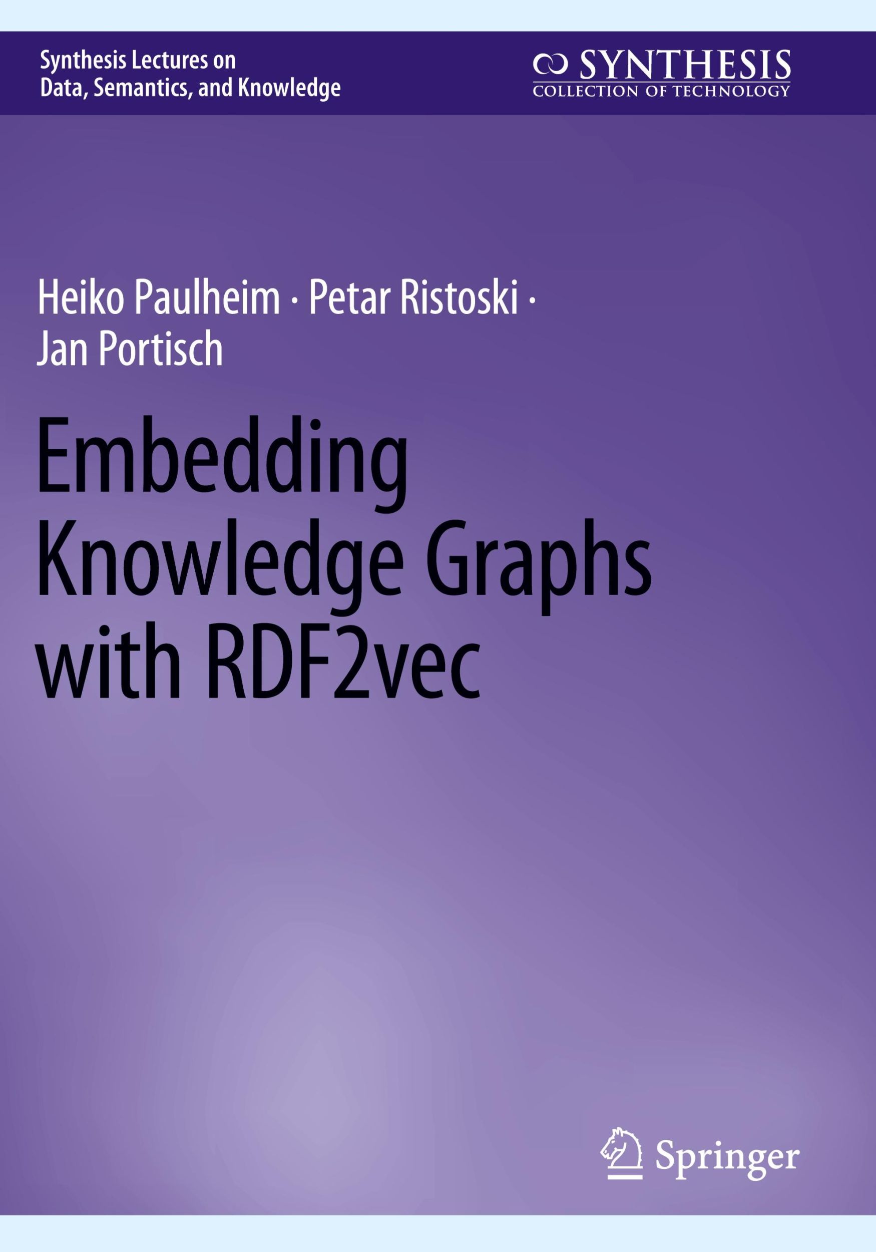 Cover: 9783031303890 | Embedding Knowledge Graphs with RDF2vec | Heiko Paulheim (u. a.) | ix