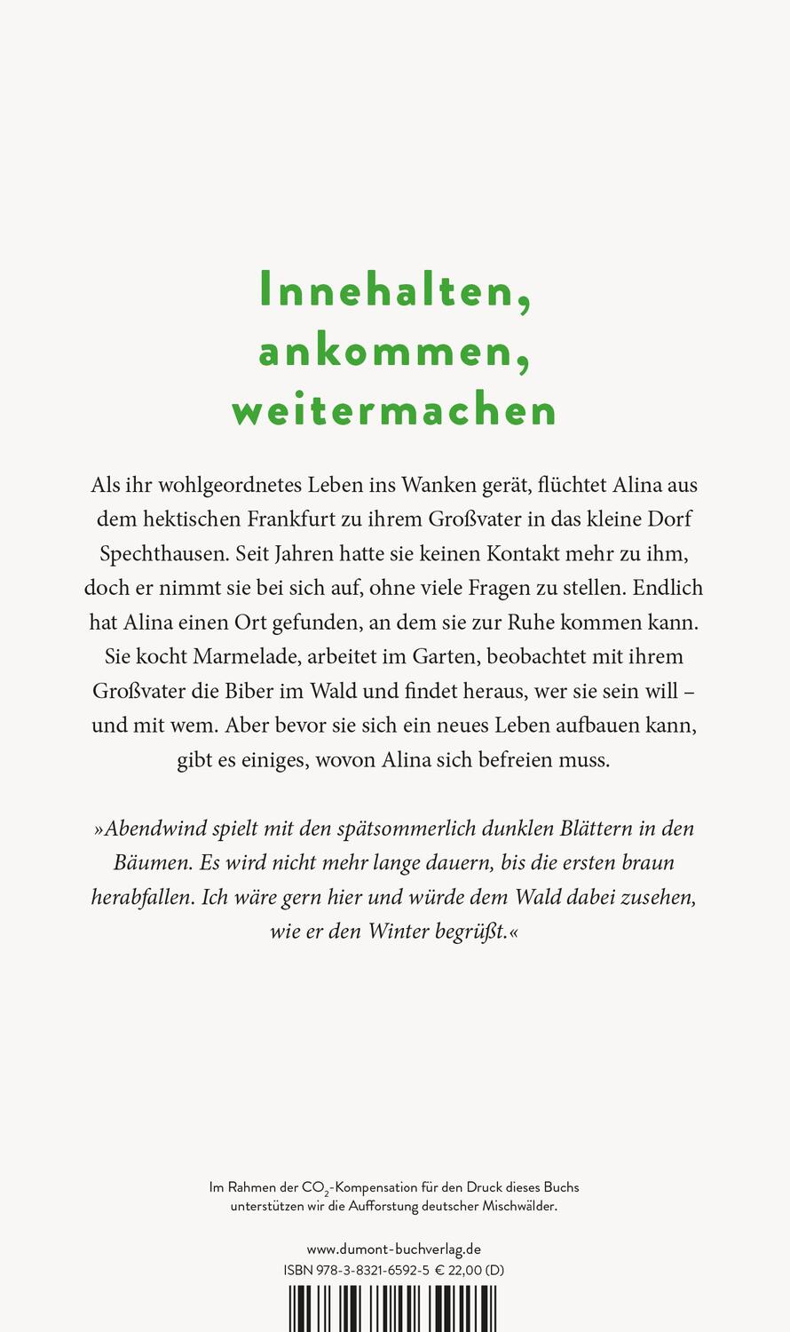 Rückseite: 9783832165925 | In den Wäldern der Biber | Roman | Franziska Fischer | Buch | Deutsch