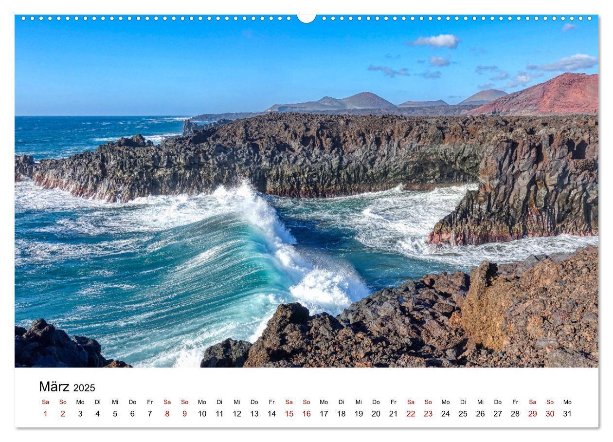 Bild: 9783435074624 | Lanzarote - Insel der spektakulären Landschaften (Wandkalender 2025...