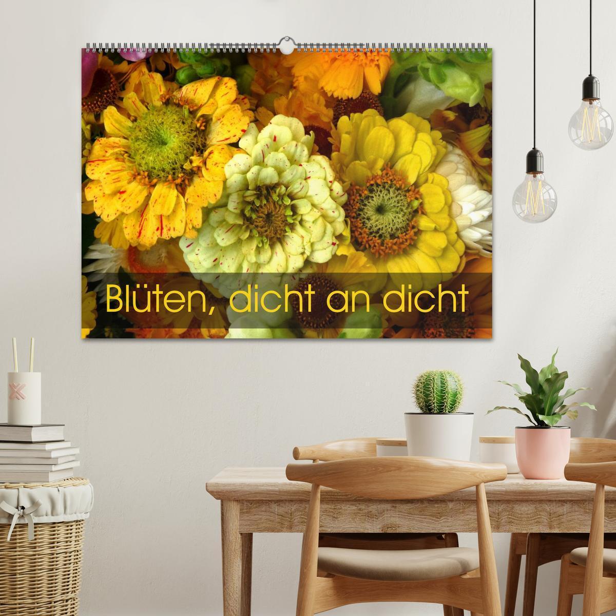 Bild: 9783435619177 | Blüten dicht an dicht (Wandkalender 2025 DIN A2 quer), CALVENDO...