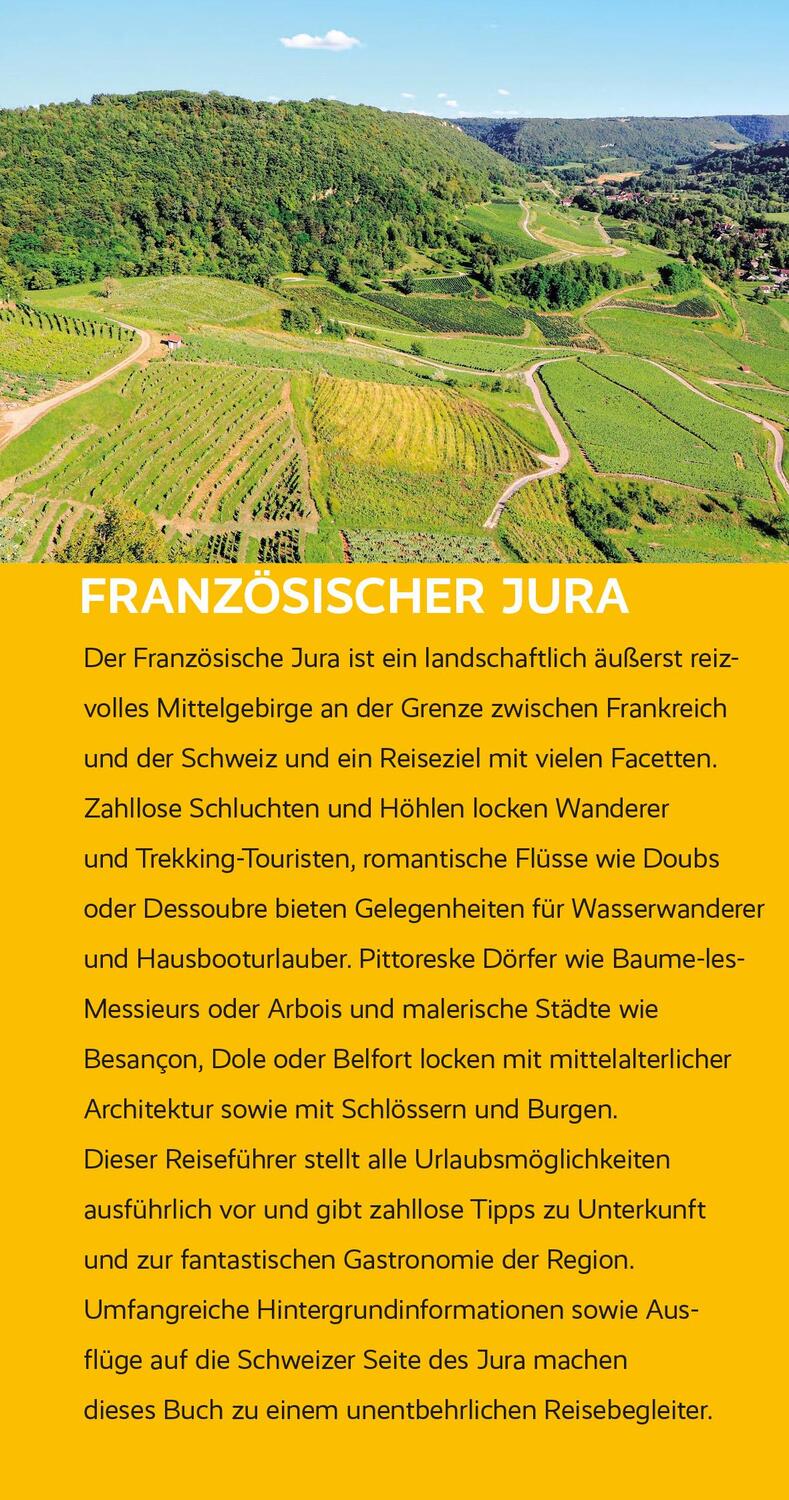 Bild: 9783897945463 | TRESCHER Reiseführer Französischer Jura | Sabine Herre | Taschenbuch