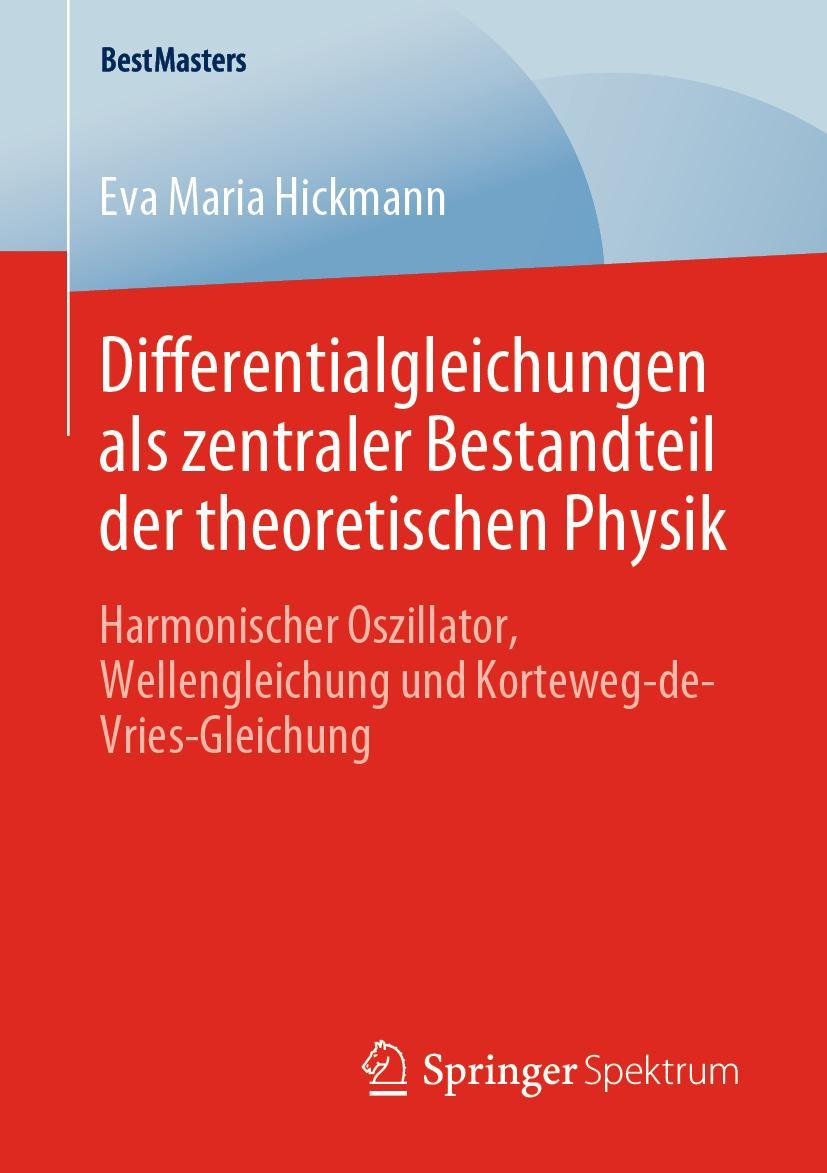 Cover: 9783658298975 | Differentialgleichungen als zentraler Bestandteil der theoretischen...