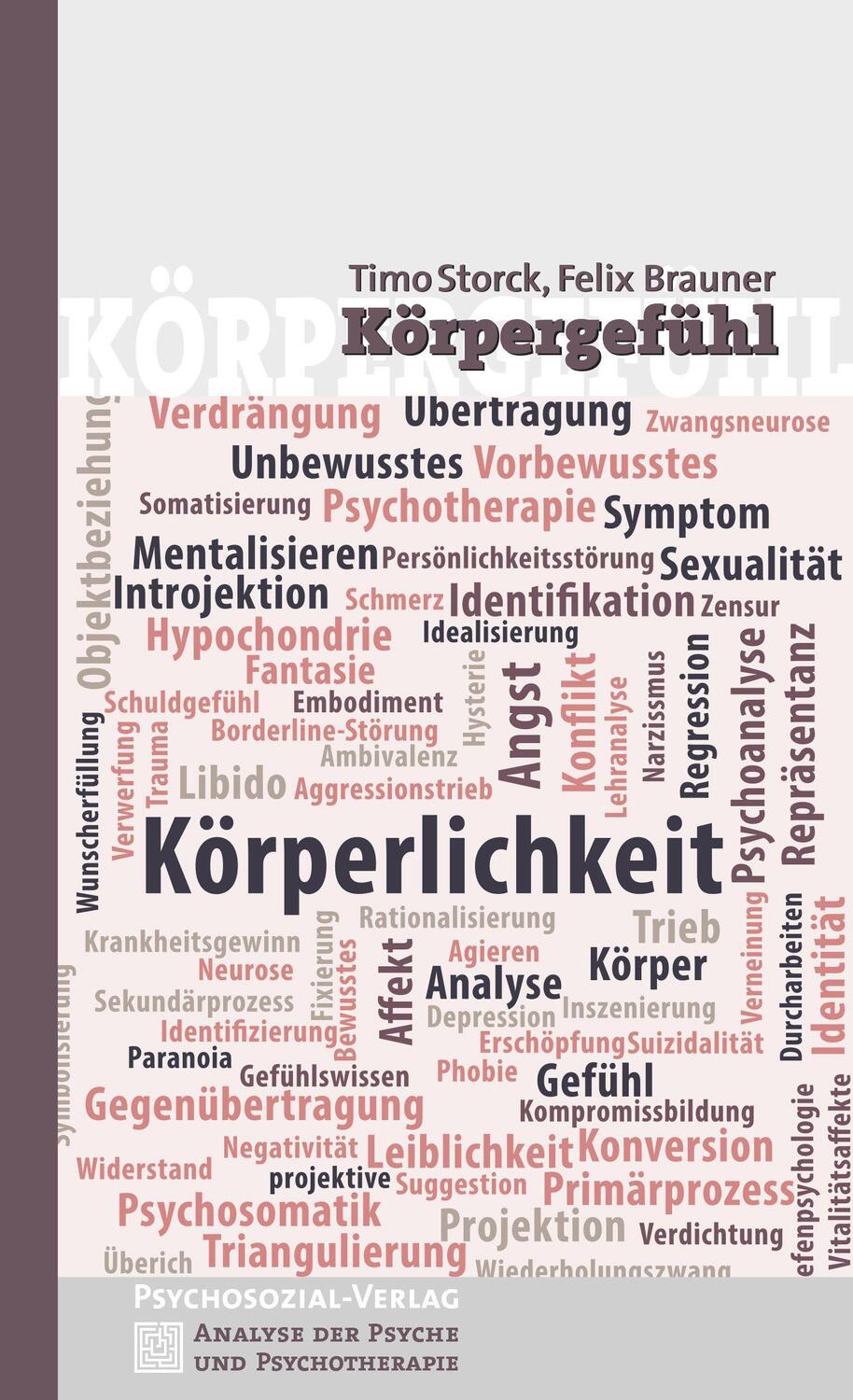Cover: 9783837927580 | Körpergefühl | Timo Storck (u. a.) | Taschenbuch | Deutsch | 2021