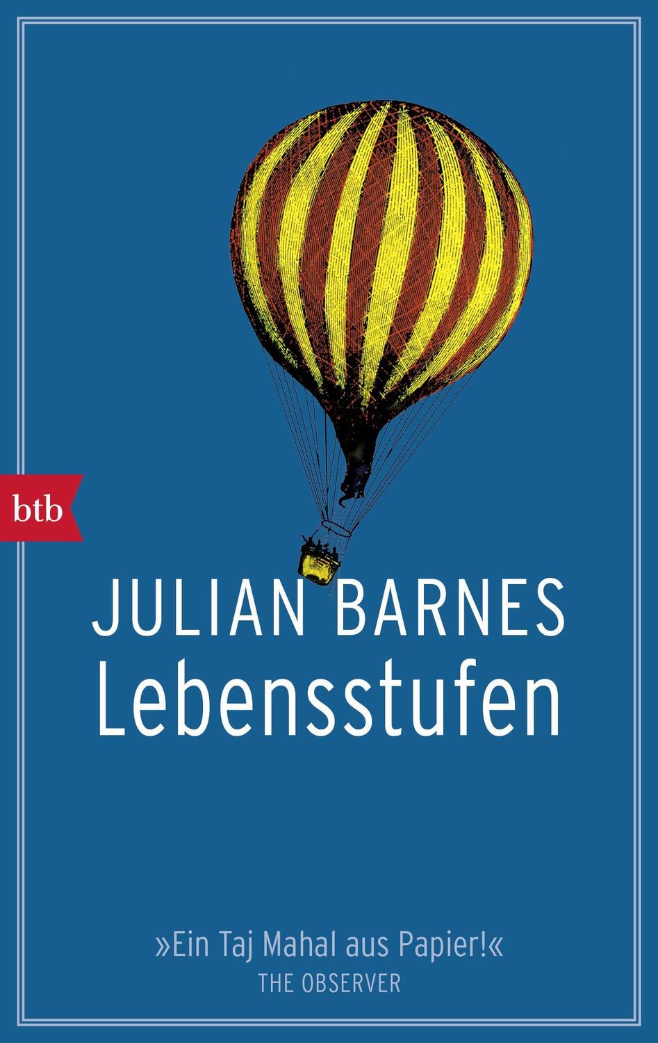 Cover: 9783442713714 | Lebensstufen | Julian Barnes | Taschenbuch | Deutsch | 2016 | btb