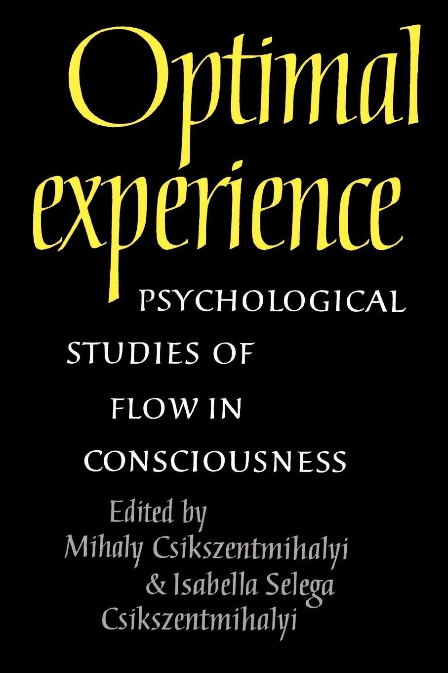 Cover: 9780521438094 | Optimal Experience | Psychological Studies of Flow in Consciousness