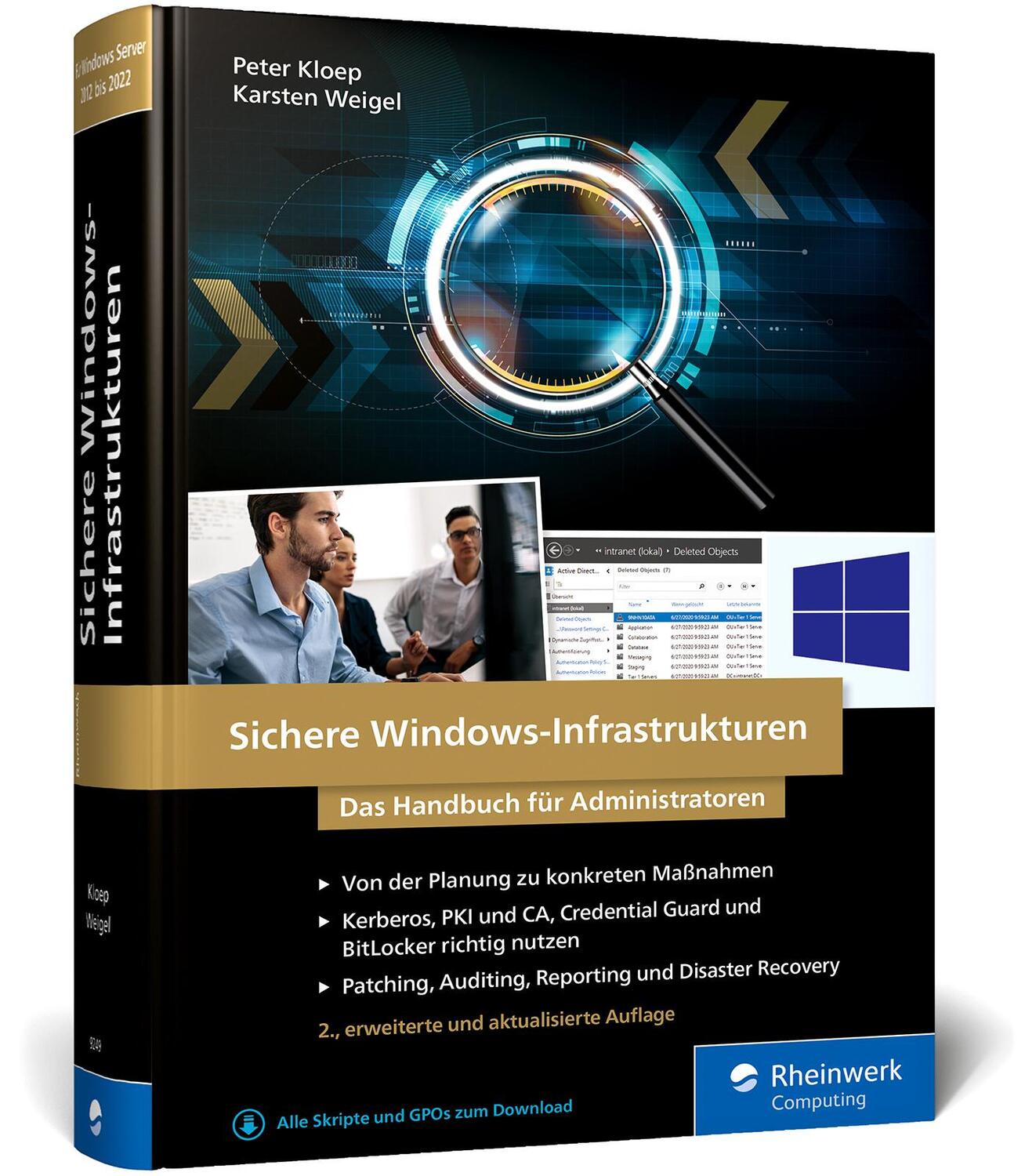 Cover: 9783836292498 | Sichere Windows-Infrastrukturen | Peter Kloep (u. a.) | Buch | 811 S.