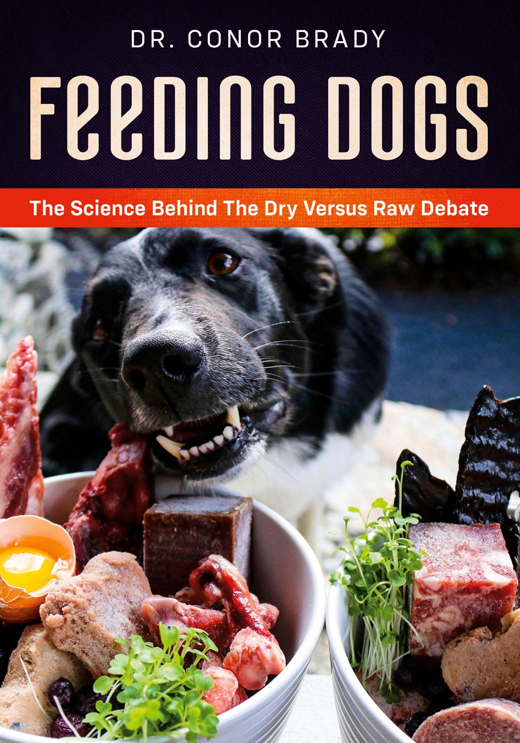 Cover: 9781916234000 | Feeding Dogs Dry Or Raw? The Science Behind The Debate | Conor Brady