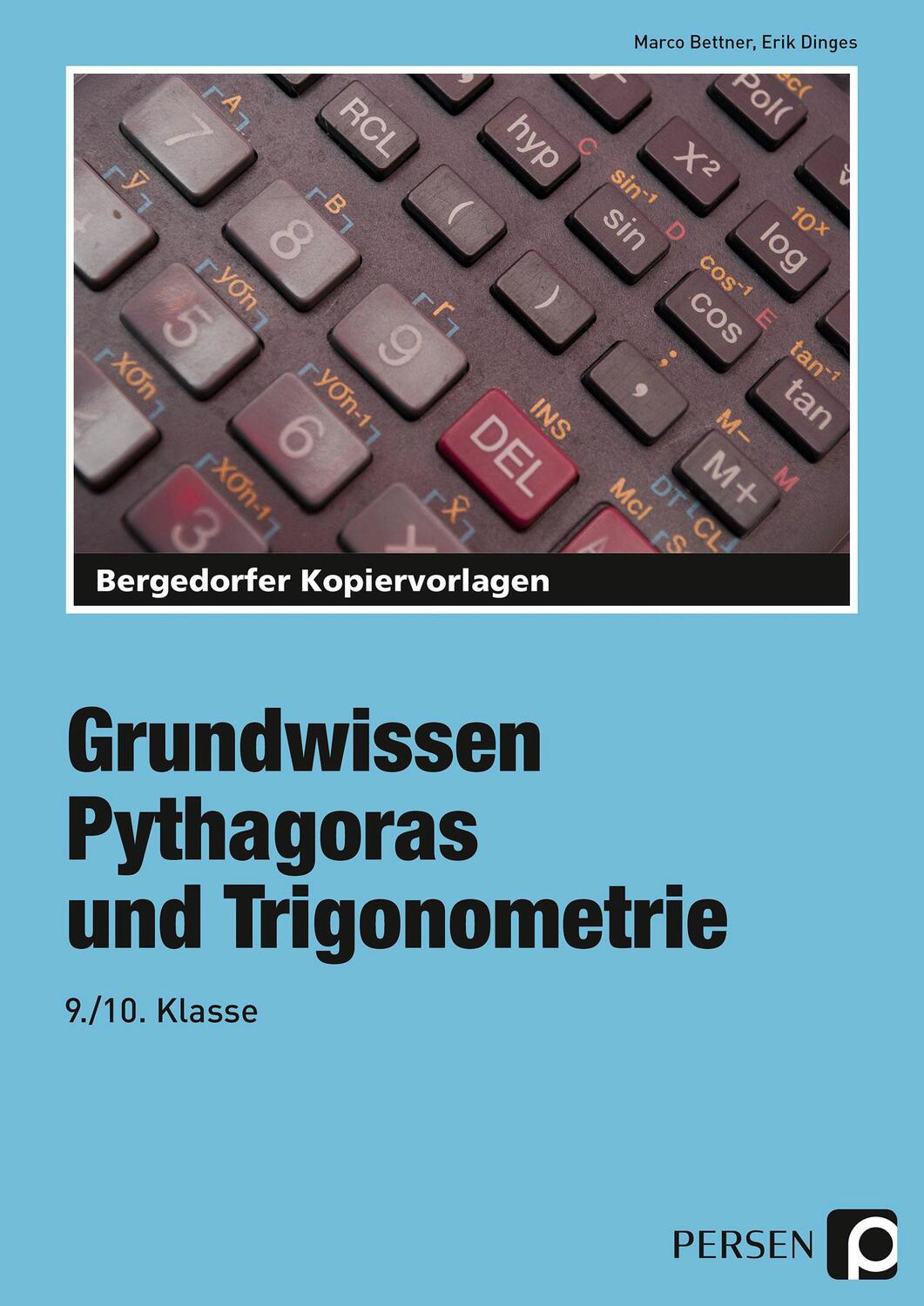 Cover: 9783834426741 | Pythagoras & Trigonometrie | 9. und 10. Klasse | Marco Bettner (u. a.)