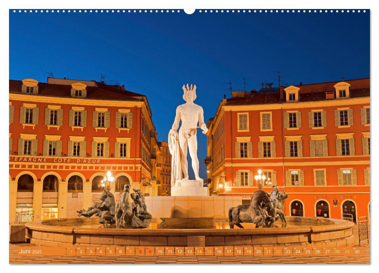 Bild: 9783383776649 | Lebendige Cote d'Azur: Die azurblaue Küste (Wandkalender 2025 DIN...