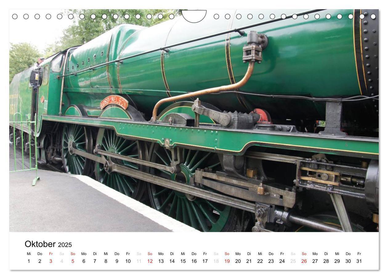 Bild: 9783435668304 | Nostalgische Eisenbahnen Englands (Wandkalender 2025 DIN A4 quer),...