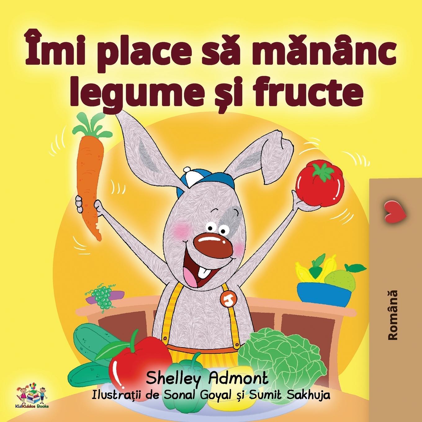 Cover: 9781525923722 | I Love to Eat Fruits and Vegetables (Romanian Edition) | Taschenbuch