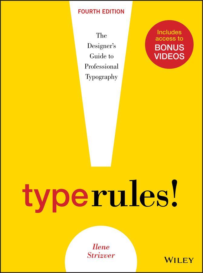 Cover: 9781118454053 | Type Rules | The Designer's Guide to Professional Typography | Buch