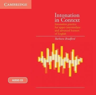 Cover: 9780521187459 | Bradford, B: Intonation in Context Audio CD | Barbara Bradford | CD