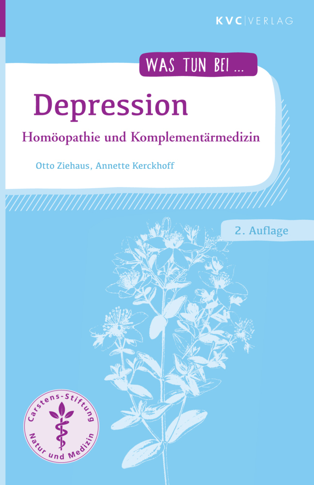 Cover: 9783945150641 | Depression | Homöopathie und Komplementärmedizin, Was tun bei | Buch