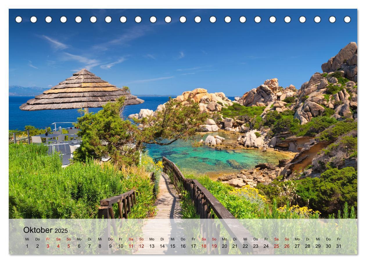 Bild: 9783383792885 | Wunderbares Sardinien (Tischkalender 2025 DIN A5 quer), CALVENDO...