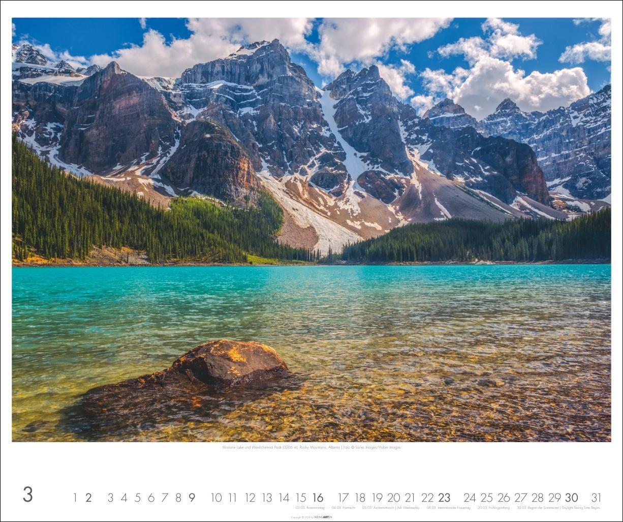 Bild: 9783839901106 | Kanada Kalender 2025 - Der Ruf der Wildnis | Kalender | Spiralbindung