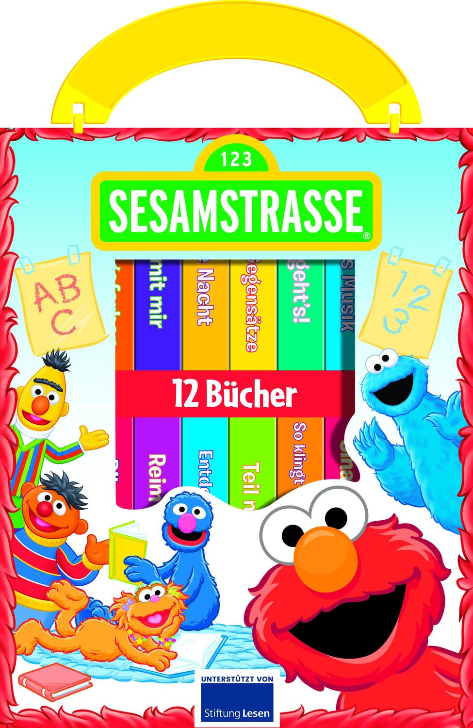 Cover: 9781503768192 | Sesamstraße - Meine erste Bibliothek - Bücherbox mit 12...