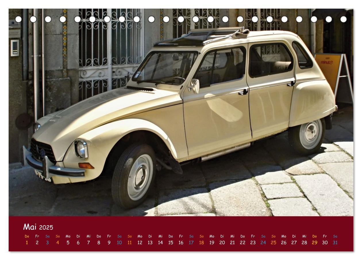 Bild: 9783383947582 | Citroen 2 CV Kult um die Ente (Tischkalender 2025 DIN A5 quer),...