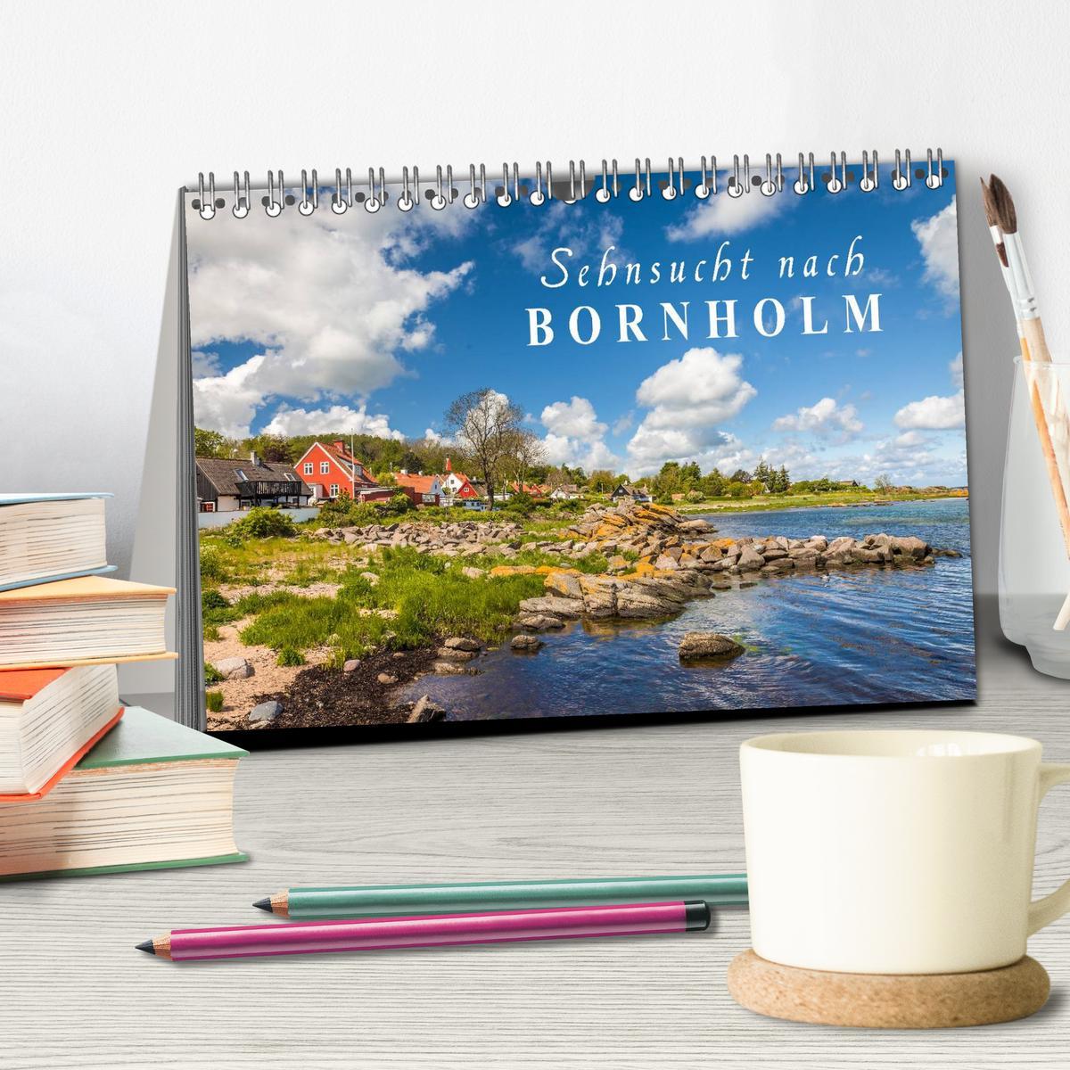 Bild: 9783435567867 | Sehnsucht nach Bornholm (Tischkalender 2025 DIN A5 quer), CALVENDO...