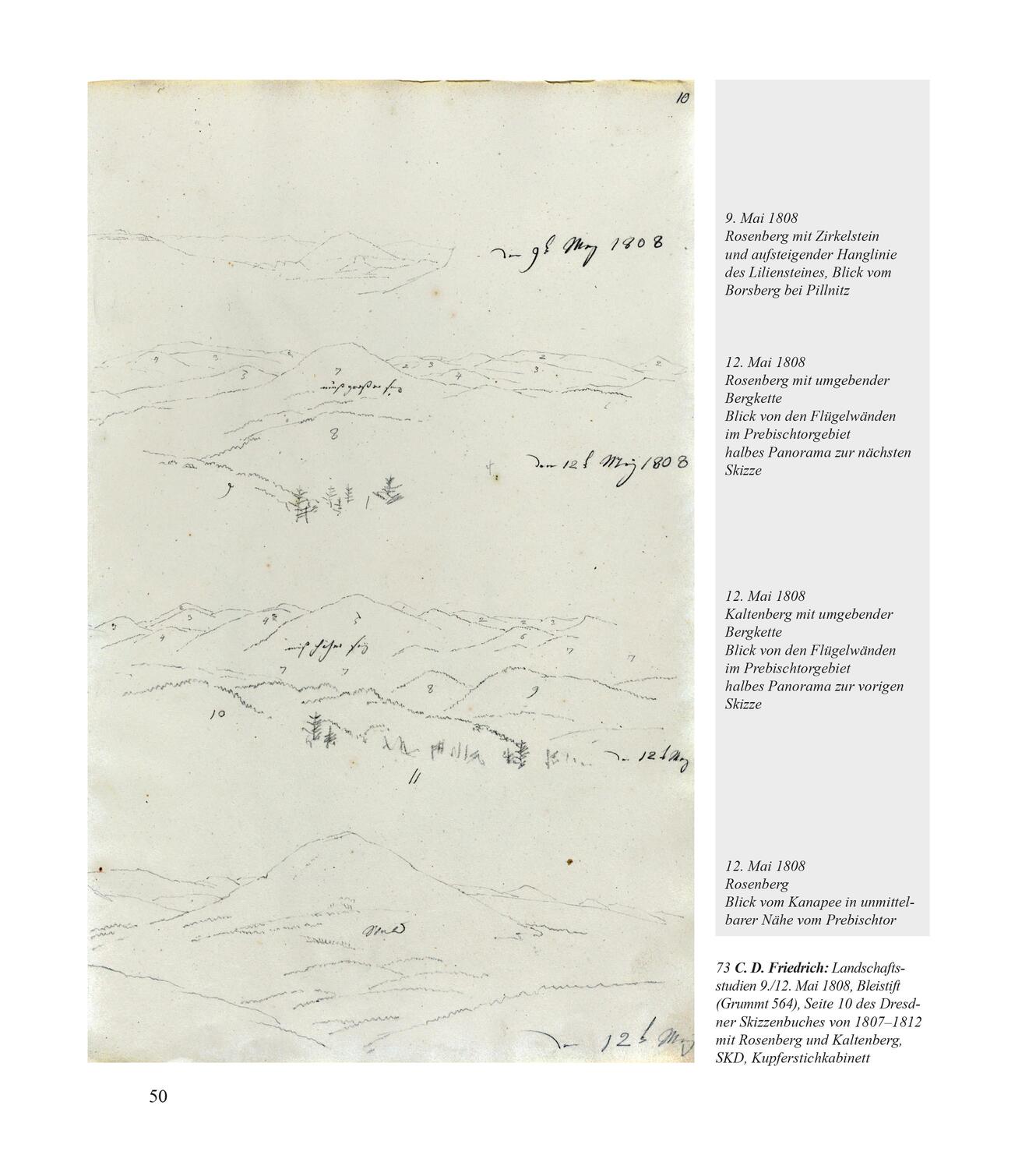 Bild: 9783865301727 | Caspar David Friedrich - Das Riesengebirge und die böhmischen Berge