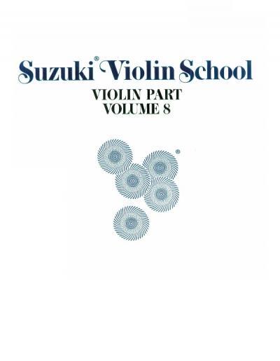 Cover: 9780874871586 | Suzuki Violin School, Vol 8: Violin Part | Taschenbuch | Englisch