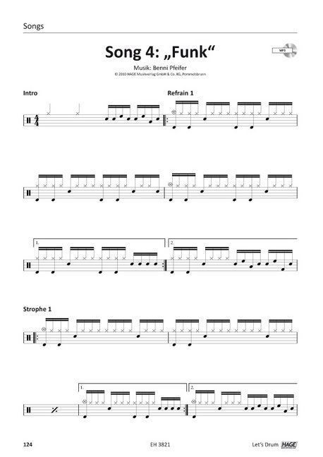 Bild: 9783866261471 | Let's Drum | Die moderne Schlagzeugschule. Mit QR-Codes | Pfeifer