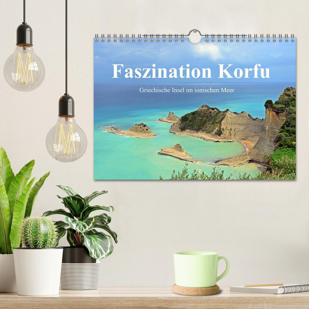 Bild: 9783435218110 | Faszination Korfu (Wandkalender 2025 DIN A4 quer), CALVENDO...