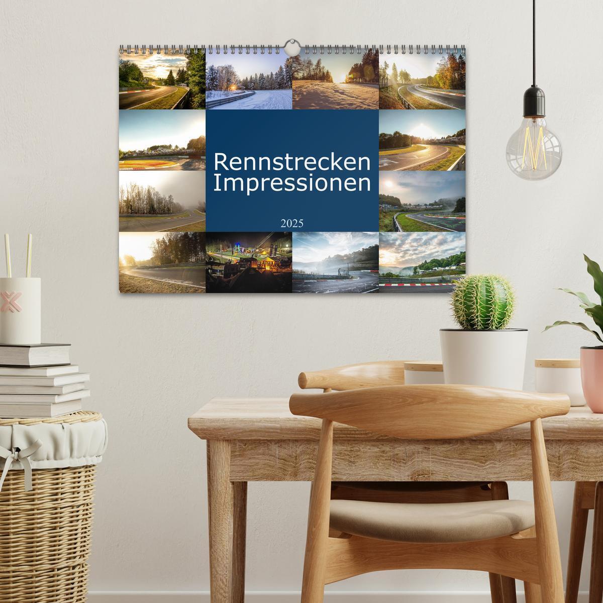 Bild: 9783457071793 | Rennstrecken Impressionen (Wandkalender 2025 DIN A3 quer), CALVENDO...