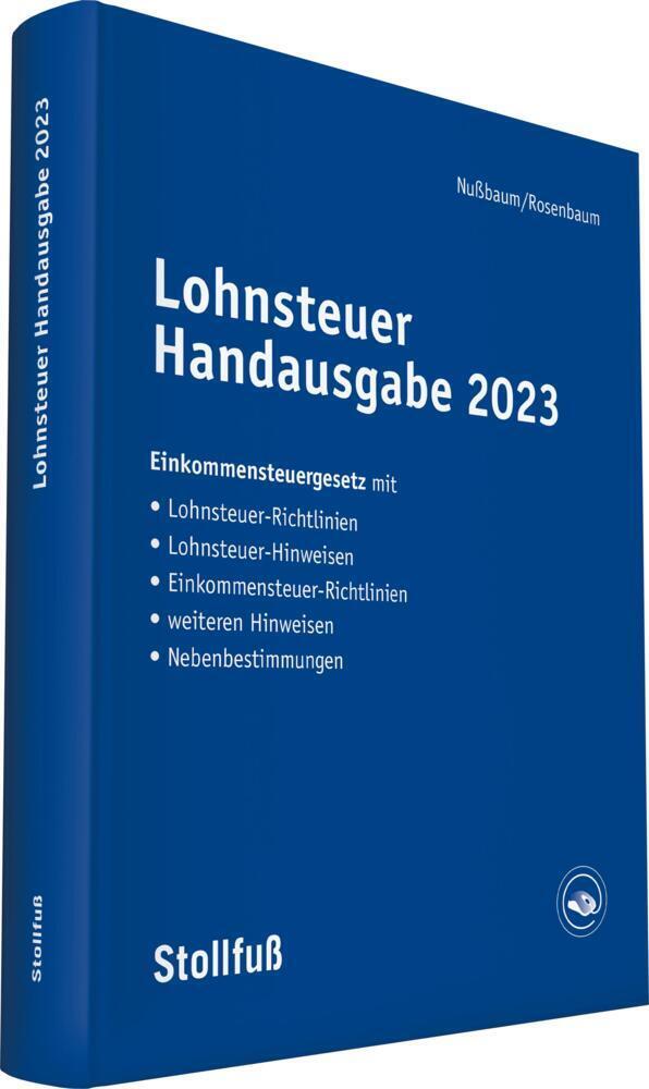 Cover: 9783083673231 | Lohnsteuer Handausgabe 2023 | Sabine Nußbaum (u. a.) | Buch | 1568 S.