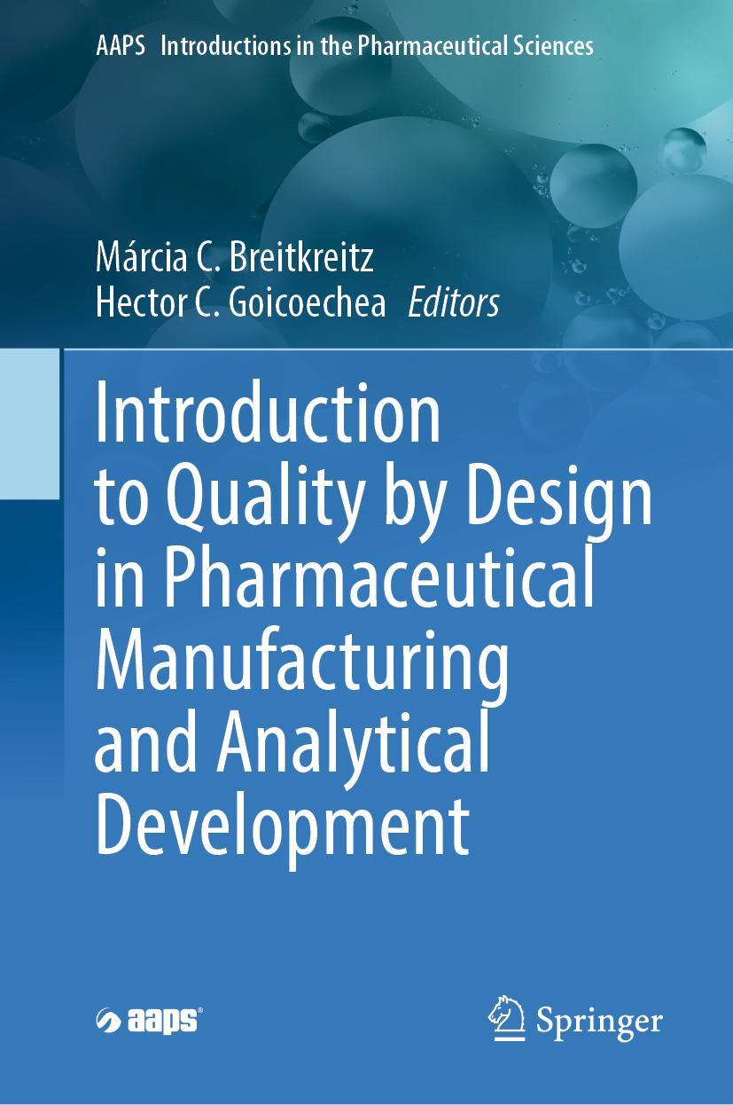 Cover: 9783031315046 | Introduction to Quality by Design in Pharmaceutical Manufacturing...