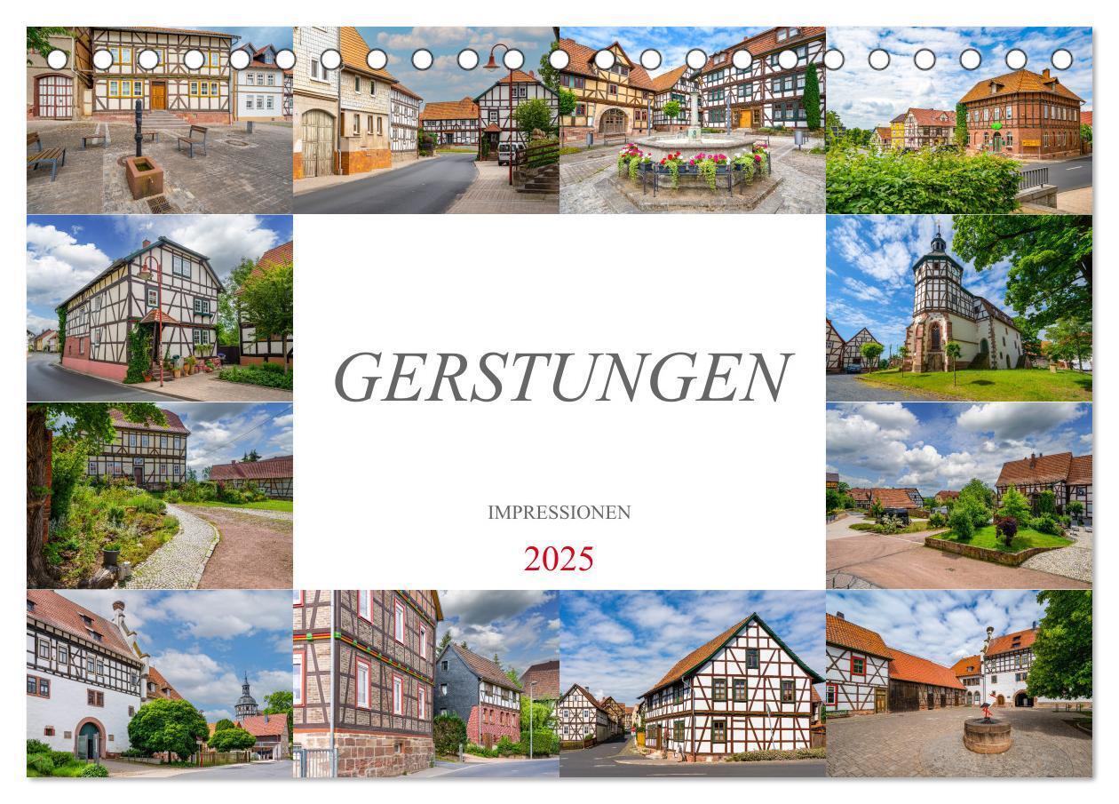 Cover: 9783383901652 | Gerstungen Impressionen (Tischkalender 2025 DIN A5 quer), CALVENDO...