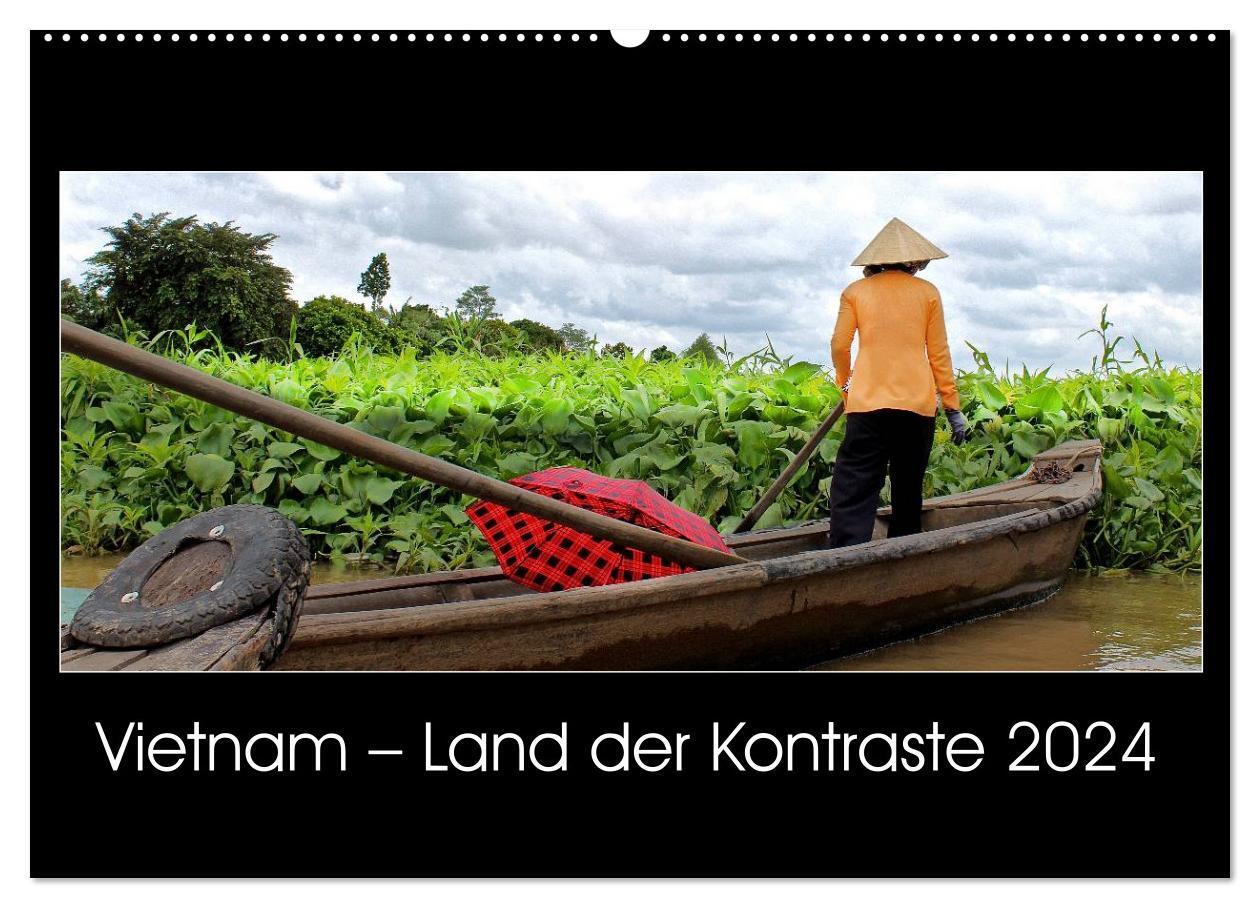 Cover: 9783675898110 | Vietnam ¿ Land der Kontraste 2024 (Wandkalender 2024 DIN A2 quer),...