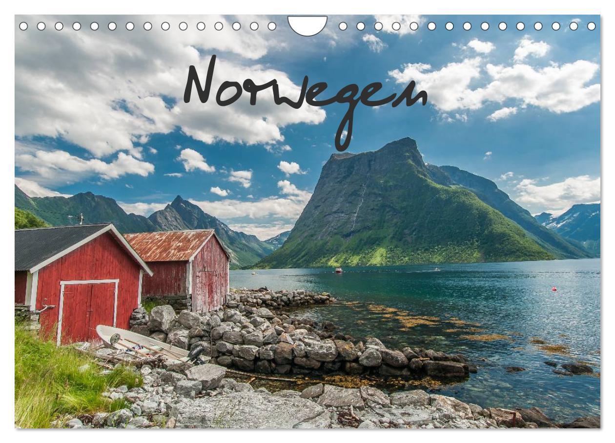 Cover: 9783675965294 | Norwegen (Wandkalender 2024 DIN A4 quer), CALVENDO Monatskalender