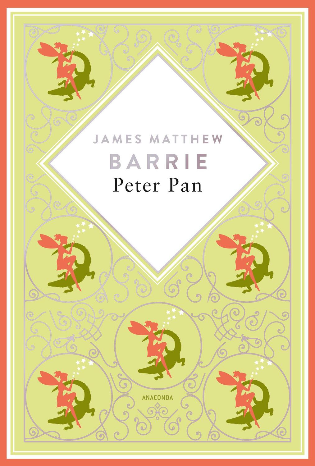 Cover: 9783730613351 | J.M. Barrie, Peter Pan. Schmuckausgabe mit Silberprägung | Barrie