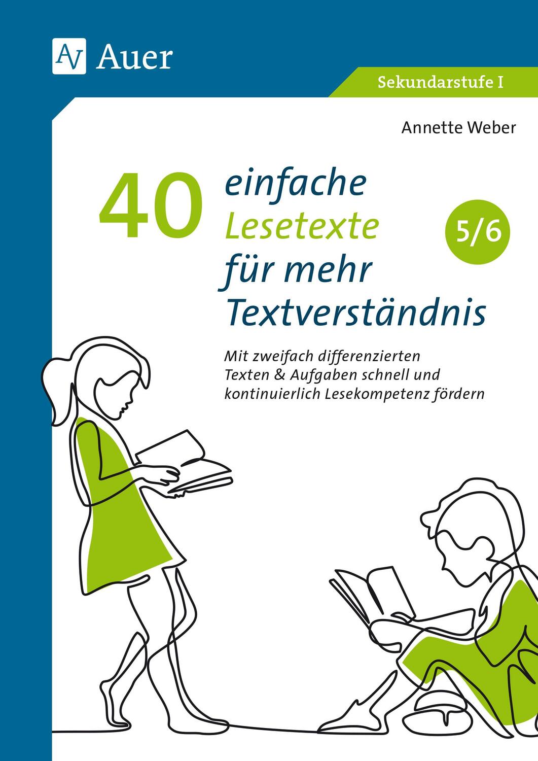 Cover: 9783403085485 | 40 einfache Lesetexte für mehr Textverständnis 5-6 | Annette Weber