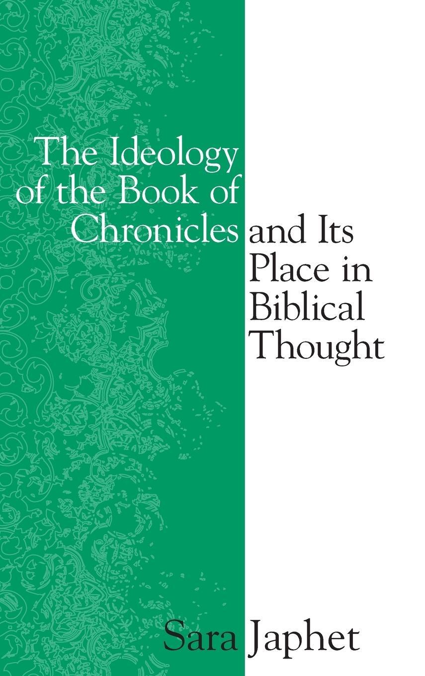 Cover: 9781575061597 | The Ideology of the Book of Chronicles and Its Place in Biblical...