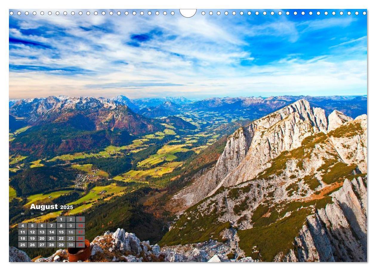 Bild: 9783435493531 | Die weiten Täler im Salzburger Land (Wandkalender 2025 DIN A3...