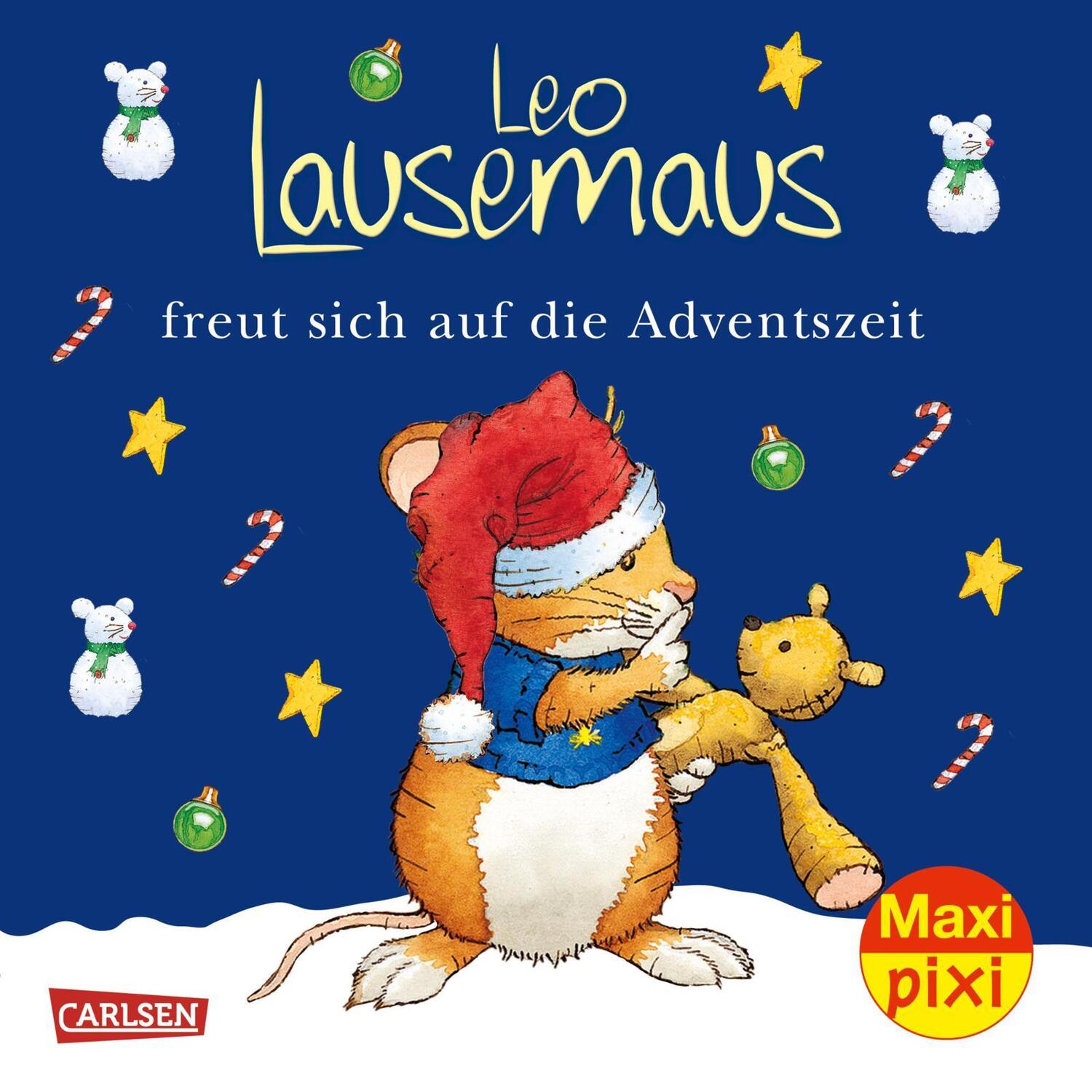 Cover: 9783551054753 | Maxi Pixi 366: VE 5 Leo Lausemaus freut sich auf die Adventszeit (5...