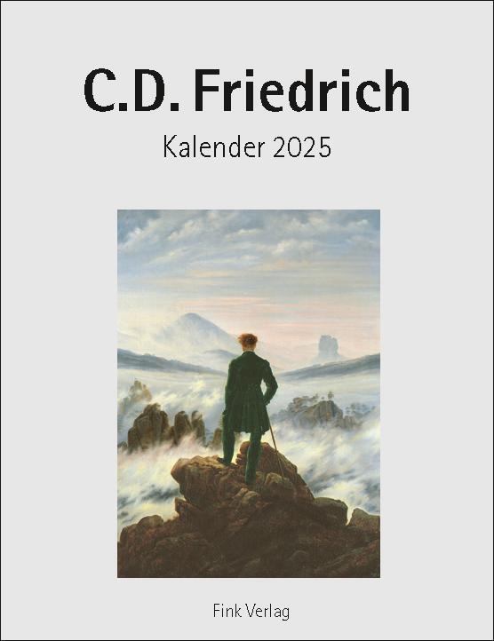 Cover: 9783771720438 | Caspar David Friedrich 2025 | Kunst-Einsteckkalender | Kalender | 2025