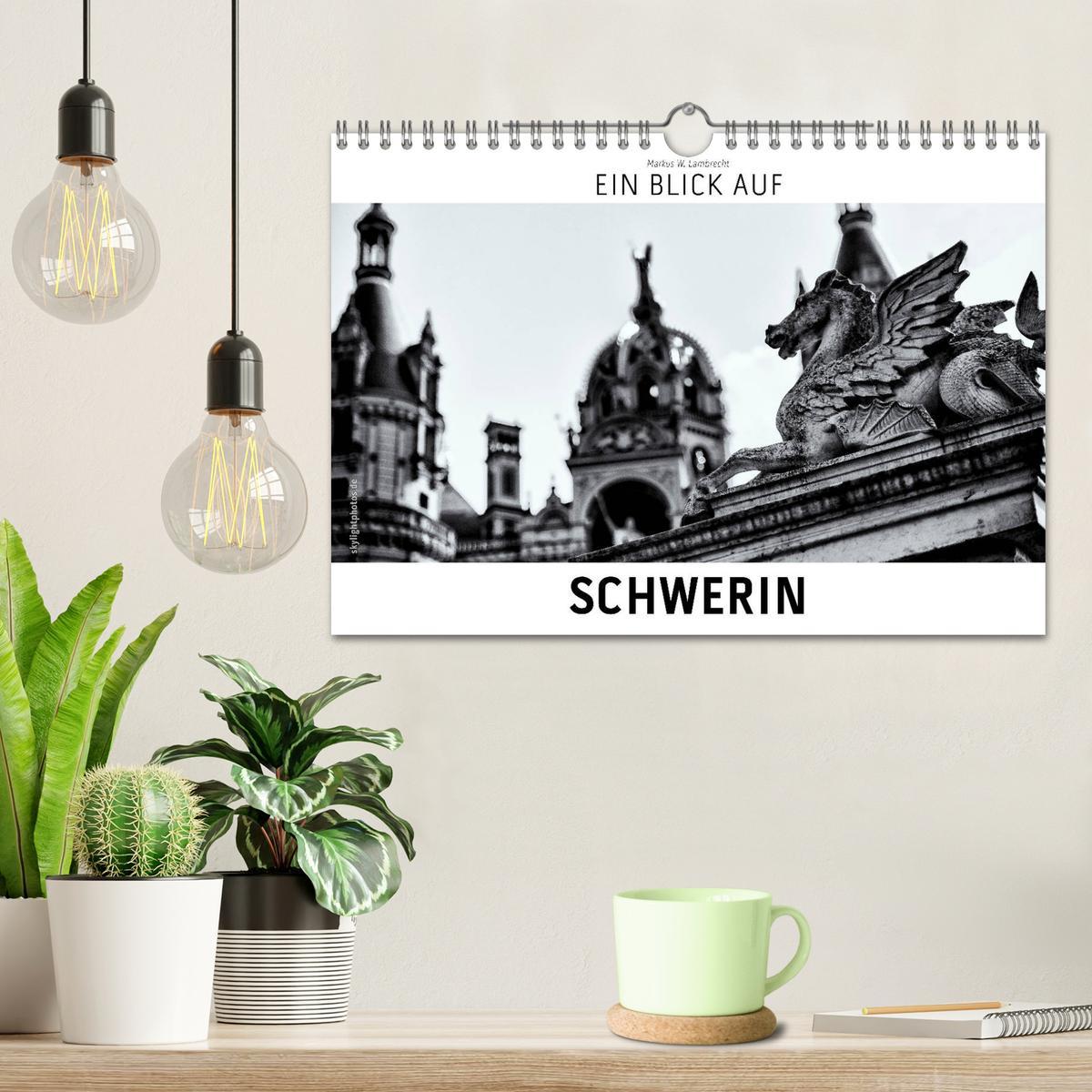 Bild: 9783435399079 | Ein Blick auf Schwerin (Wandkalender 2025 DIN A4 quer), CALVENDO...